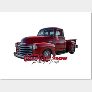 1952 Chevrolet 3100 Pickup Truck Posters and Art